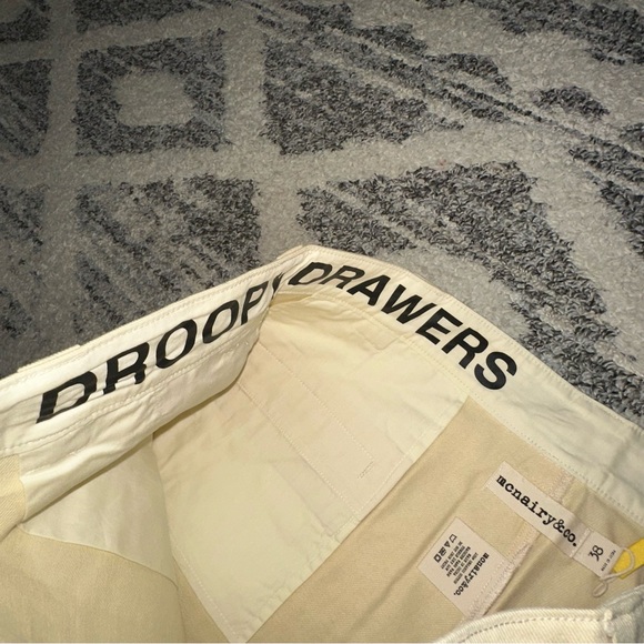 McNairy&CO Men's Pants 38x32 Khaki Cotton Twill Droopy Drawers NWT - Picture 5 of 6